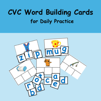 Word Building Cards for Daily Practice